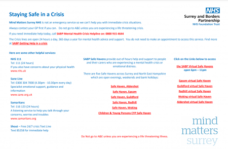 Thumbnail of Staying Safe in a Crisis.pdf document